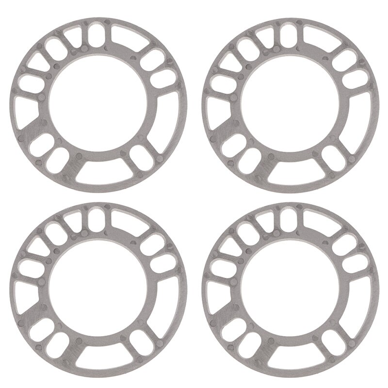 Cales d&#39;espacement de roues de voiture, plaques, 4 5 goujon universels pour automobile 4x100 4x114.3 5x100 5x108 5x114.3 5x120 5x Etc, 4 pièces