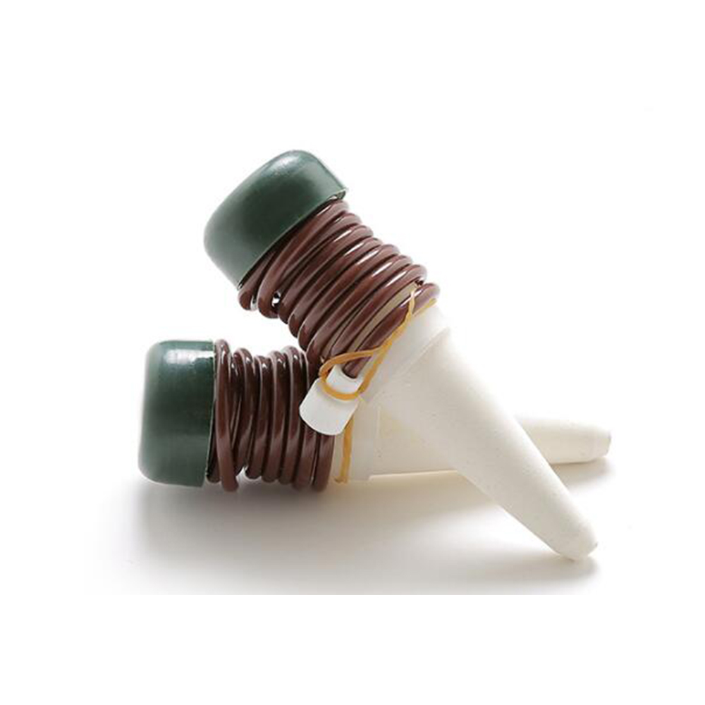 2pcs/lot PP 11*3CM Home Automatic Dripper Automatic Watering Device Drip Irrigation System with Wire