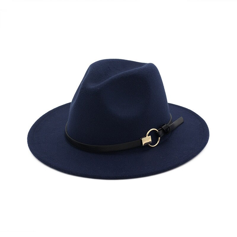 Chapeau large Vintage pour hommes et femmes, avec boucle de ceinture, chapeaux d'extérieur réglables, chapeau de paille respirant et léger pour femmes,