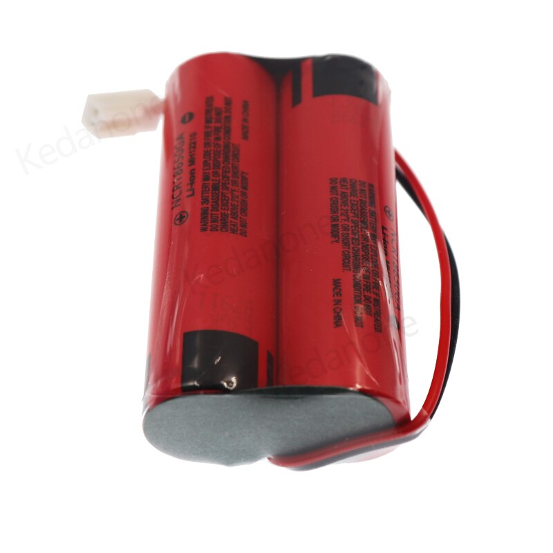 Kedanone 100% original protection 7.4V3500 mAh 8.4V 18650 lithium ion battery for Bluetooth speaker player High capacity