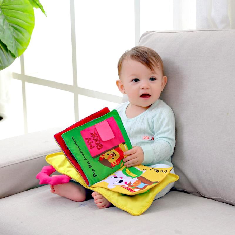 Educatief Baby Speelgoed Baby Kinderen Early Development Doek Boeken Vroeg Leren Onderwijs Zintuiglijke Verlichting Boeken Baby Speelgoed