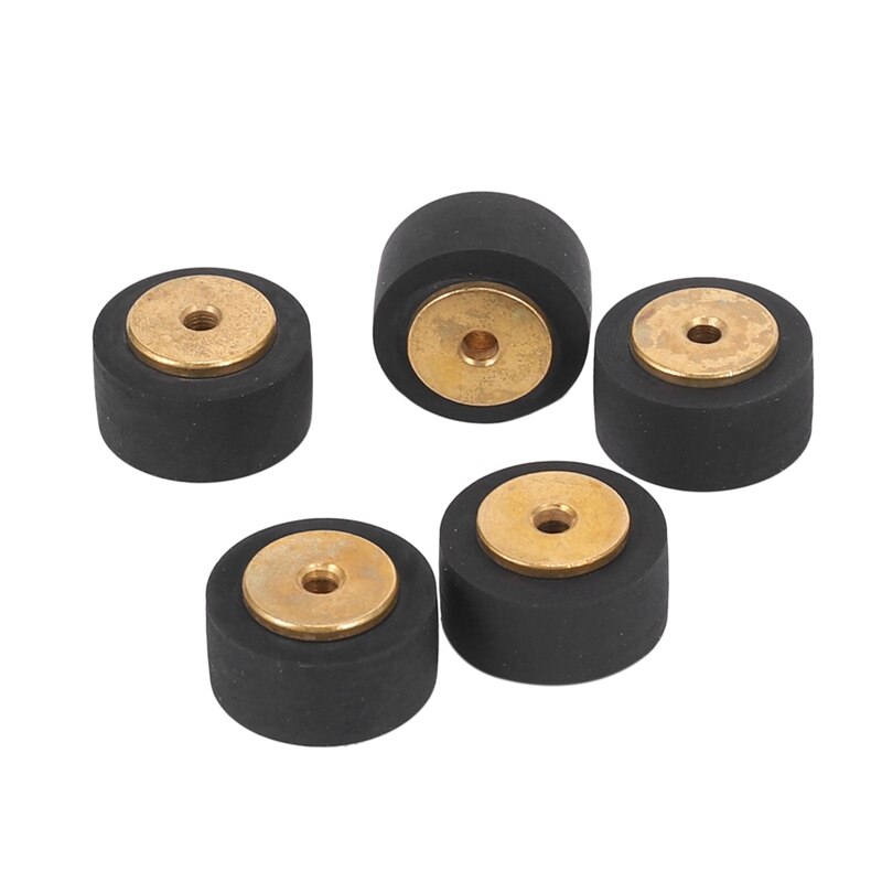 5Pcs 13X8X2.0 Card Seat Audio Riem Katrol Koperen As Druk Katrol Voor Tape Recorder Radio/Versterker: Default Title