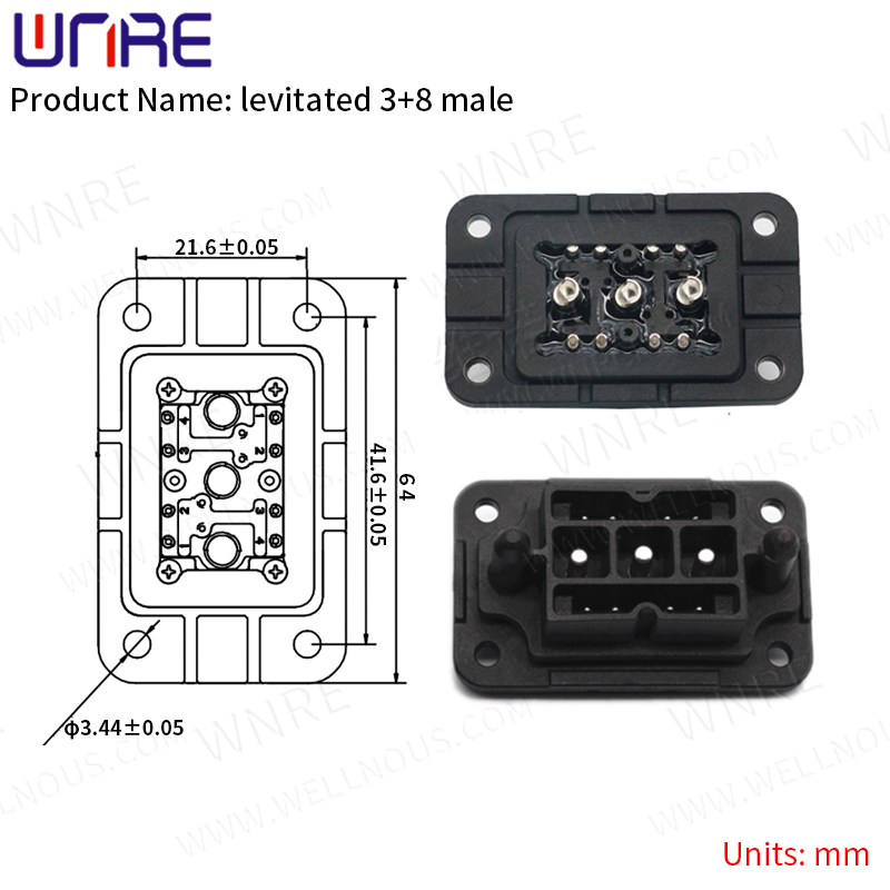 E-BIKE Battery Connector IP67 Scooter Socket Electric Bike Charging Plug Batteries Charging Waterproof Plug With Cable Wire