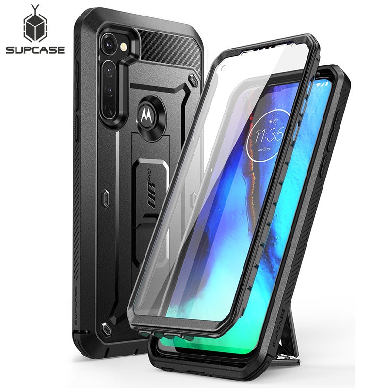 Supcase Voor Moto G Stylus Case Release) ub Pro Full-Body Robuuste Holster Beschermhoes Met Ingebouwde Screen Protector