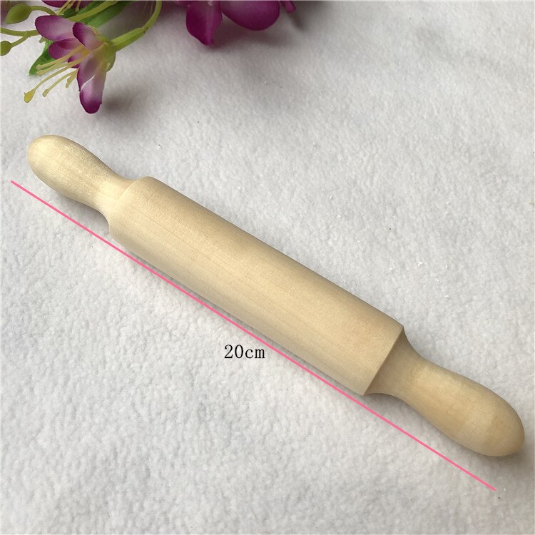 Newborn Photography Props Costume Little Chef Hat Photo Props for Bread Clothing Suit for Baby Girls Boys Photo Shooting Outfit: rolling pin