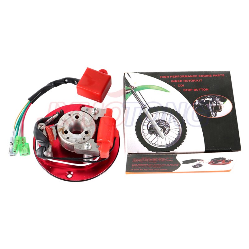 110cc 125cc 140cc Off-road Motorcycle Horizontal Engine Refit Magneto Generator Rotor Stator Dirt Pit Monkey Bike