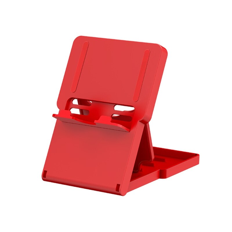 KX4A Foldable Compact Playstand Adjustable Tablet Holder Stand Portable Bracket Compatibe with Switch/Switch OLED/Lite/Phone