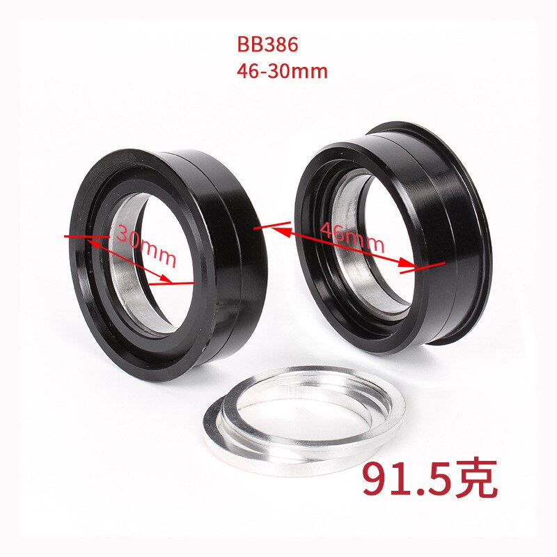 Axe de support inférieur de vélo BB30 386 PF30, roulement scellé de Conversion 42 à 24 Mm 46 à 30 Mm