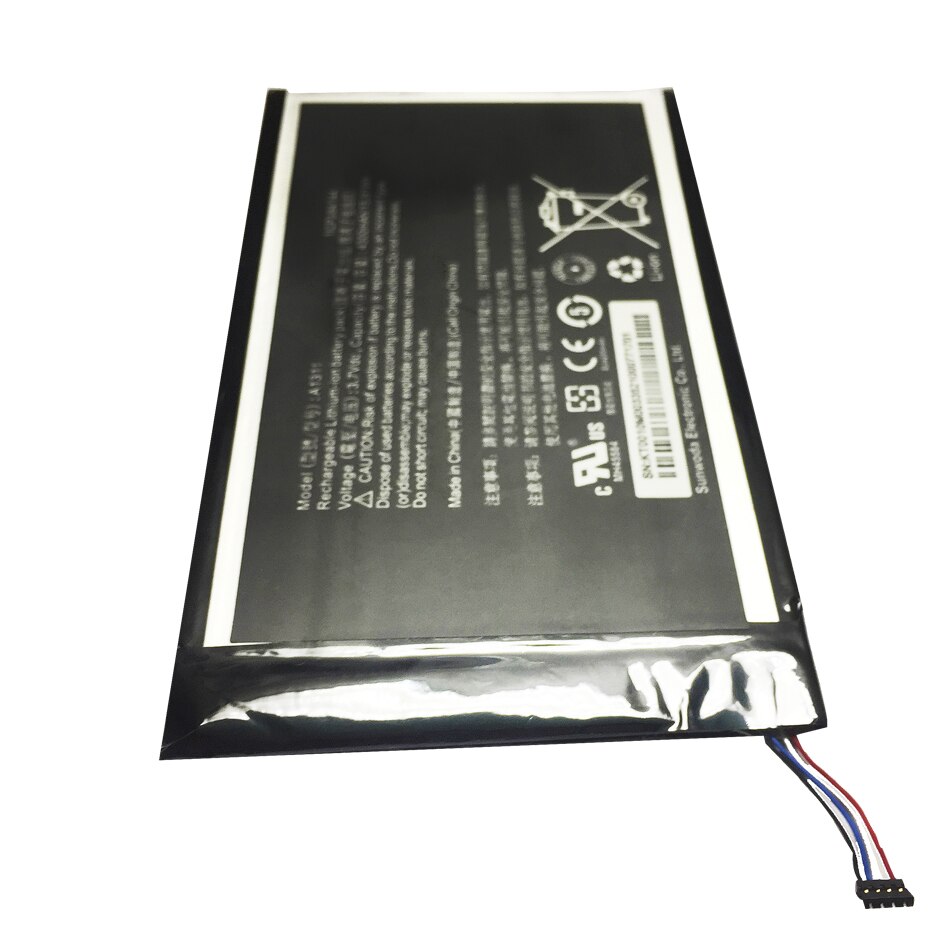 A1311 Fit Voor Acer Iconia Tab A1-830 A1311 A1 830 4300 Mah Vervangende Laptop Batterij