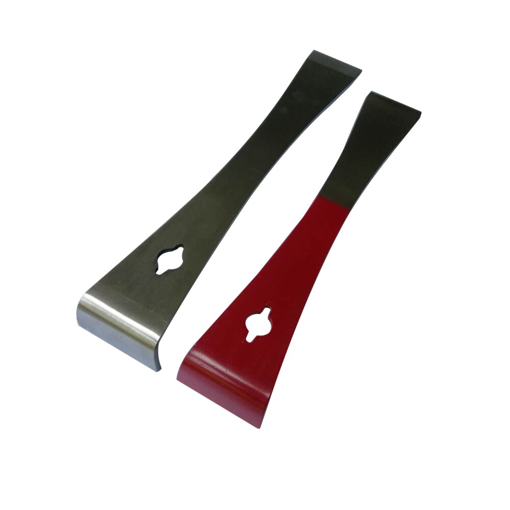 Arêtes pointues de grattoir de rasoir de Prybar et de grattoir d'acier inoxydable de mutifonction pour le clou et le Tack tirant l'arrachage et le grattage: 2PC Set