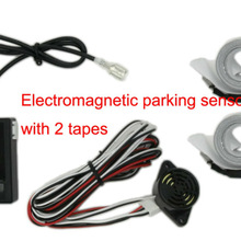 Electromagnetic parking sensor U301,car parking Assistance,reverse parking sensor,no holed no drilled,with 2 tapes
