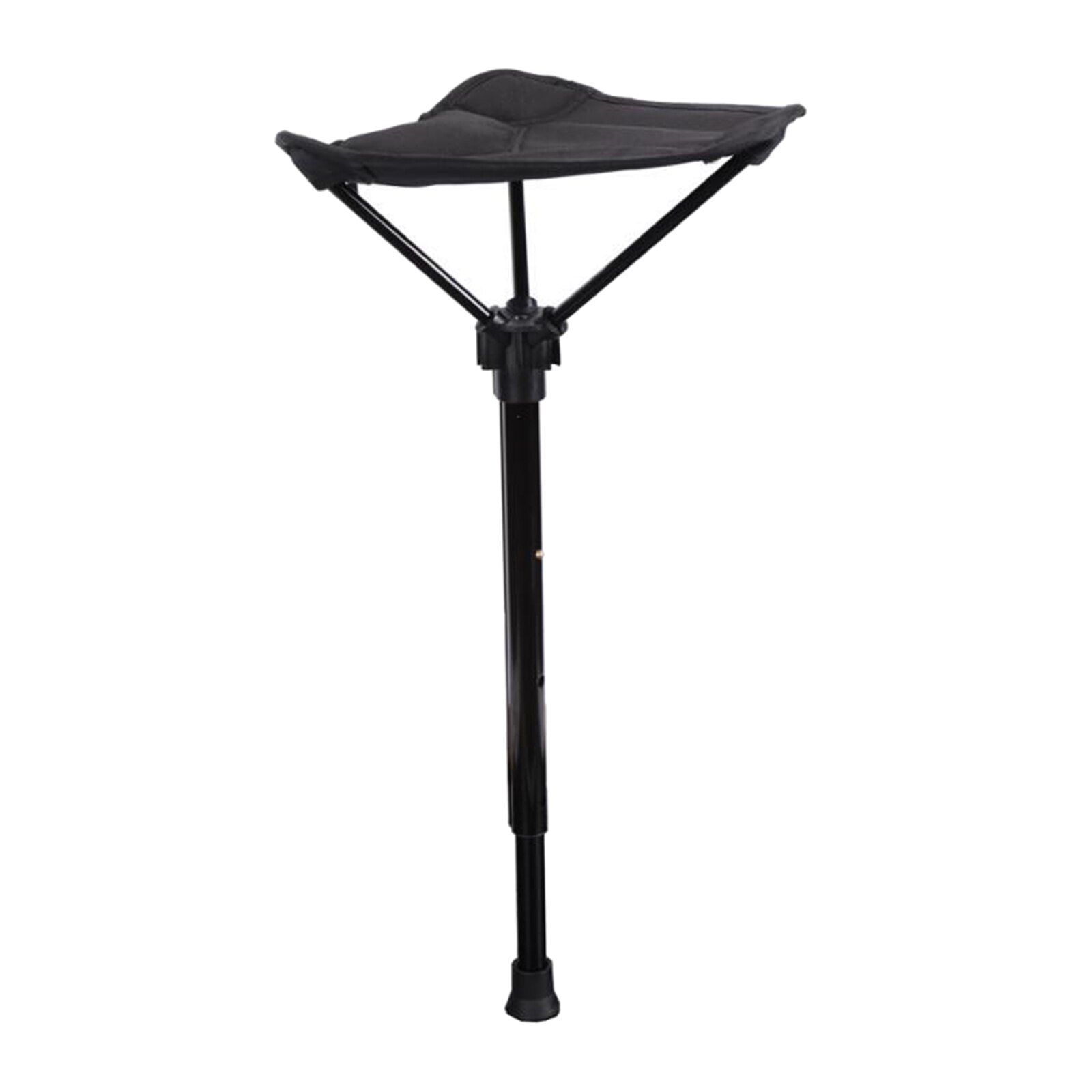 Portable Folding Stool Seat Support 330 lbs Travel Single Legged Stools