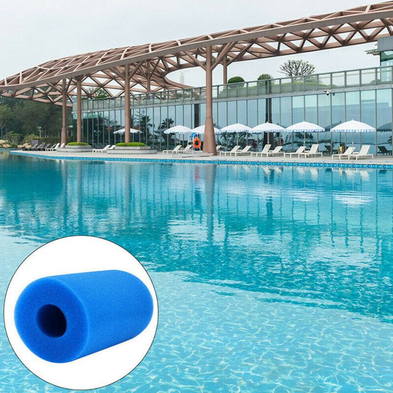 Swimming Pool Cleaning Sponge Tube Cylindrical Filter Sponge Filter Foam Sponge Replacement Filte Cotton Reusable Washable