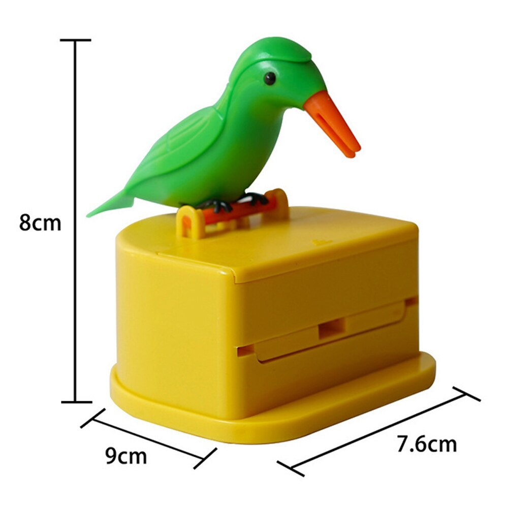 1 pièces dessin animé animal cure-dents distributeur mignon cure-dents distributeur gag dent table de nettoyage décoratif cure-dents boîte