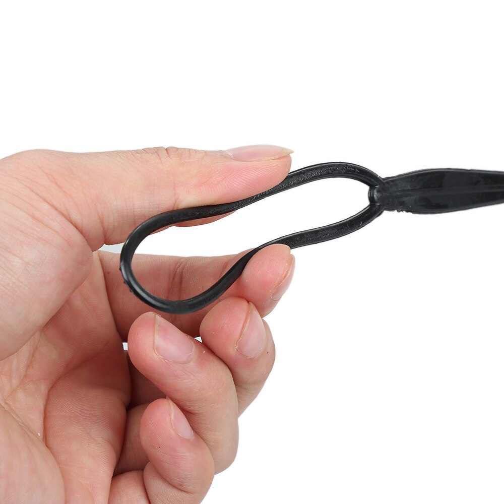 Populært 1 par 2 stk hår fletning maker hestehale creator plast loop styling værktøj sort topsy hestehale klip styling værktøj