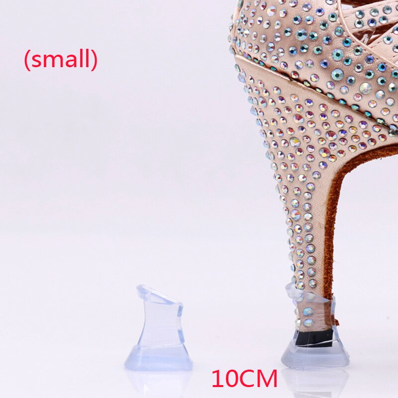 Latin dansschoenen ballroom dans Hak Stoppers Antislip Silicone Hoge Heeler protector voor 7.5 cm/9 cm/10 cm/8.5 cm