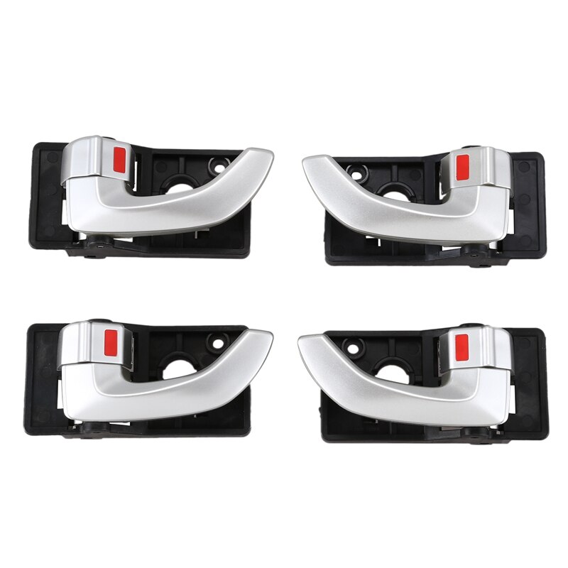Akozon 2 Manijas de Tirador de Puerta Interior. Manija de Puerta Interior Manija de la Puerta del Coche Delantero Izquierdo Derecho 2038101651 Reemplazo para Mercedes-Benz W203 C230 C240