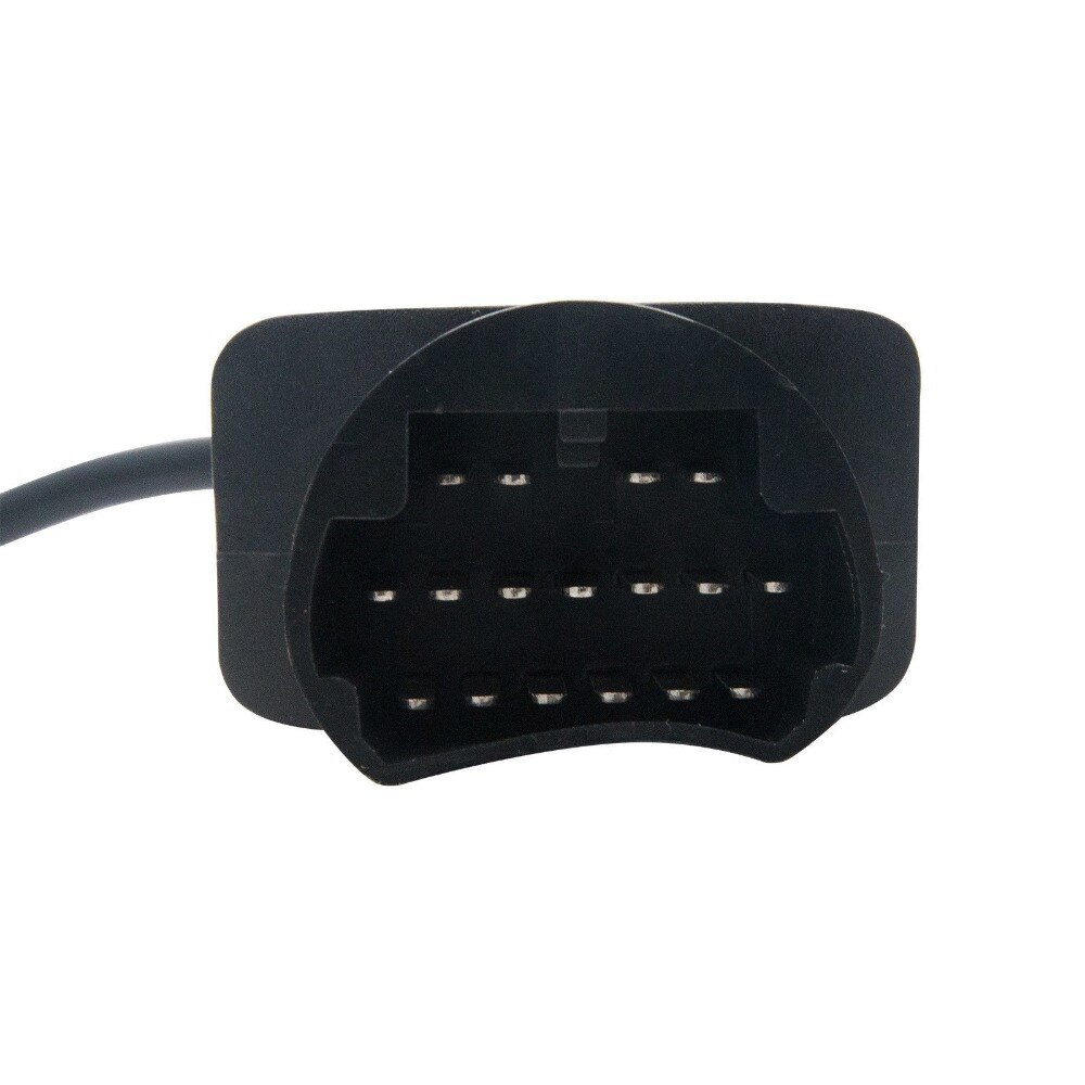 Linha de conversão do carro 17pin macho para 16 pinos obd2 fêmea adaptador conector cabo para mazda entrega rápida