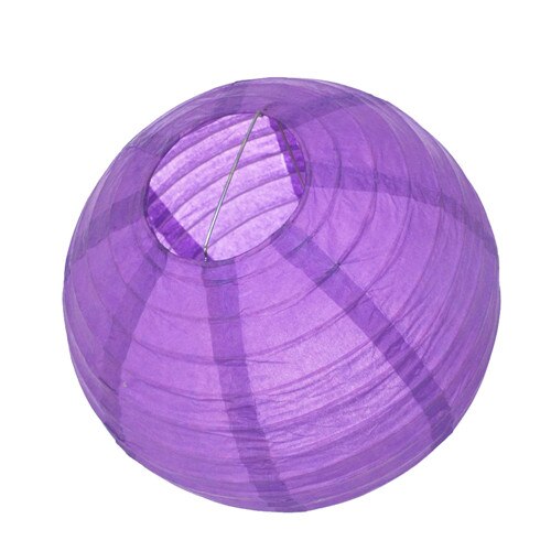 FAROL DE PAPEL lampion de 8 ''(20cm), farolillos chinos redondos de papel, FAROL DE BODA, decoraciones para de cumpleaños, faroles de cielo volador para niños: plum