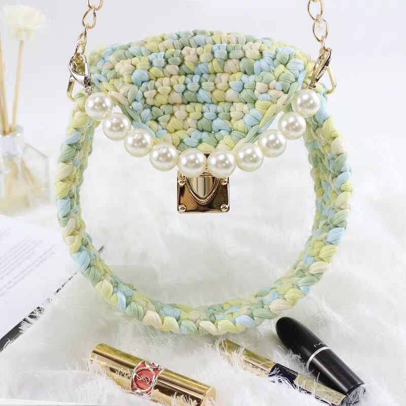 Baby Cotton Cloth Thread Knitting For Hand Knitting Crochet Worsted Wool Thread Colorful Eco-dyed Needlework