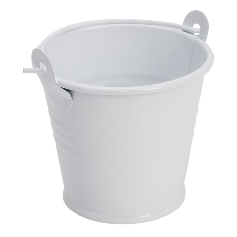 Mini maceta de Metal con forma de barril, maceta para plantas suculentas, decoración para el hogar y la Oficina