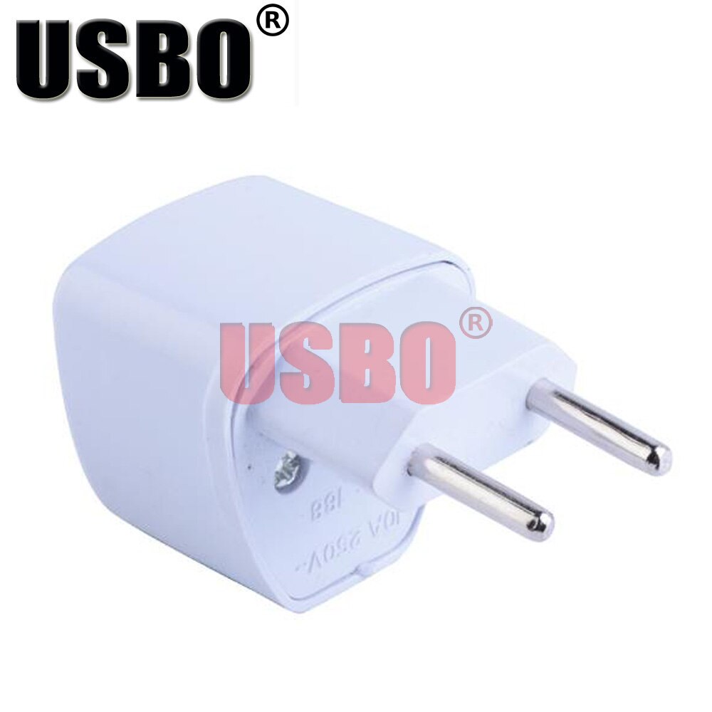 Weiß 10A 250V Brasilianische Standard Energie Adapter stecker Italien Brasilien Schweiz Argentinien reise Universal- Stecker sockel Konverter