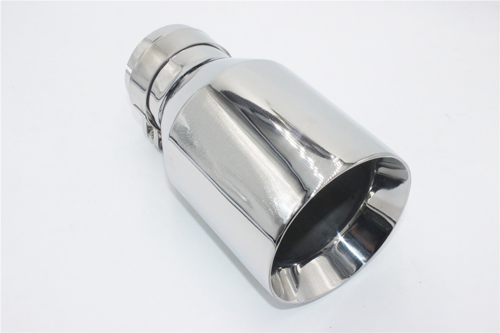 1 Piece High Quali Universal Car Exhaust Muffler Tip Stainless Steel Pipe