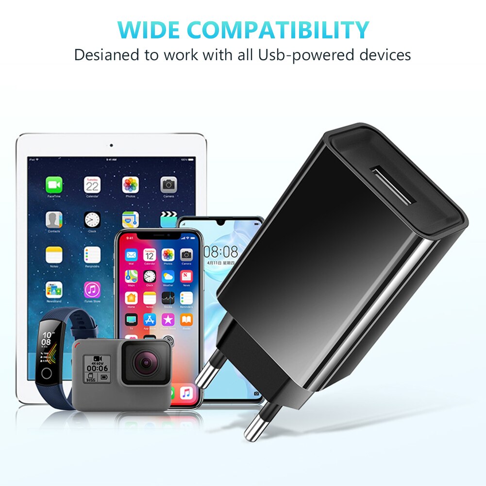 1/4 4 Ports Adapter QC 3.0 Quick Charge 3.0 USB Charger EU/US Plug Wall Mobile Phone Fast Charger Home Travel Wall Charger