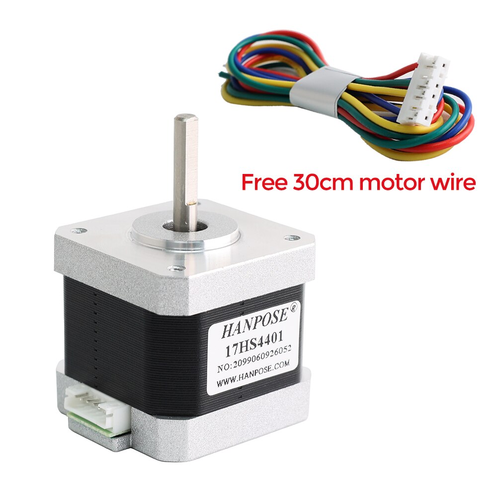 1Pcs 4-Lood Nema17 Stappenmotor 42 Motor Nema 17 Motor 1.7A 17HS4401 Voor Cnc Frezen machine 3D Printer Motor