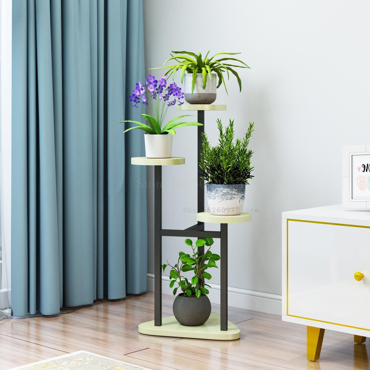 Étagère d'orchidées à suspendre multi-niveaux, support pour fleurs pour salon, chambre à coucher, accessoires d'intérieur, balcon, maison: VIP 3