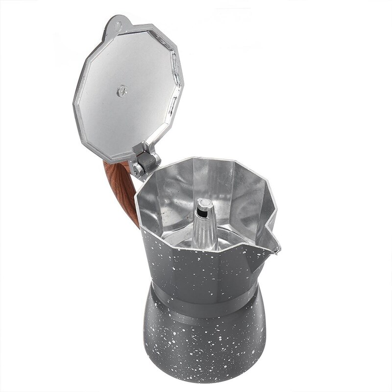 Kaffebryggare mocka kaffekanna moka aluminiumfilter italiensk espresso kaffebryggare percolator verktyg percolator pot