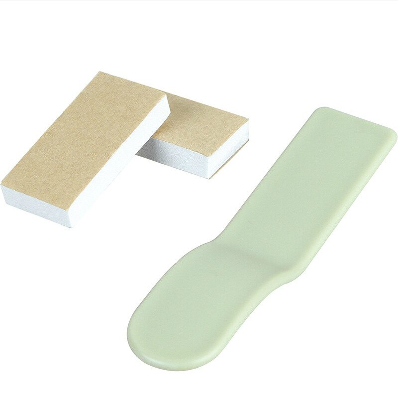 Toalettlockshållare lyftanordning closepall sitsskydd öppnat handtag plast toaletthandtag badrumstillbehör: Grön