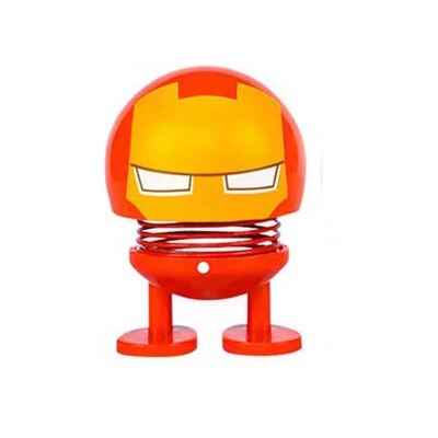 Figuras de cabeza móvil para coche, adornos de coche, decoraciones interiores de automóviles, juguetes de adorno, accesorios de: F