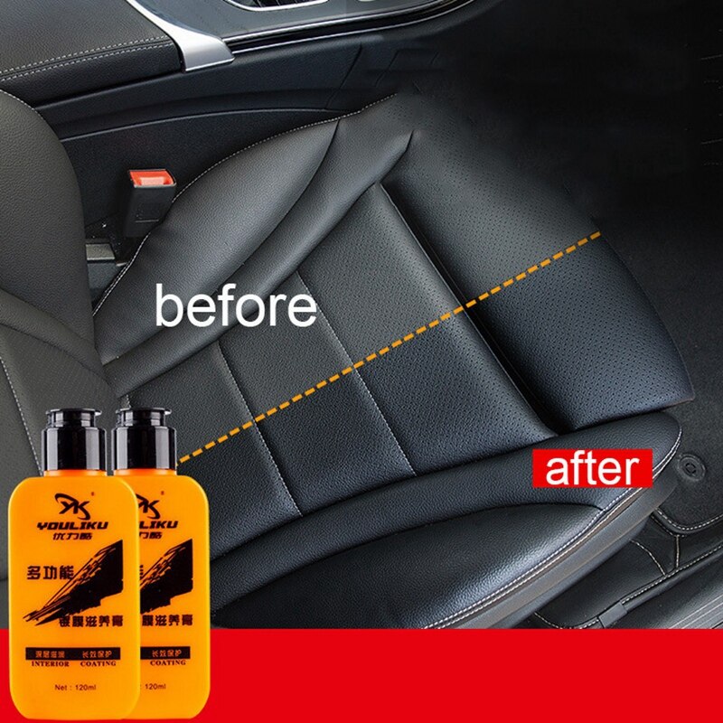 1Pcs Automotive Interior Leather Renovation Paint Paste Maintenance Agent Automotive Coating