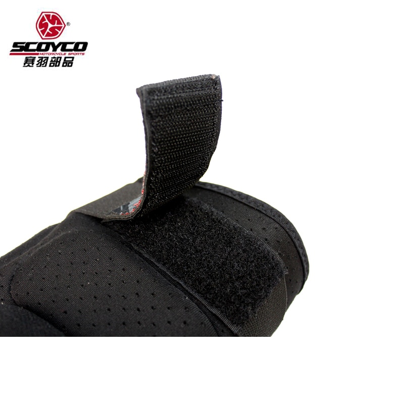 SCOYCO-rodilleras blandas para moto, protector de rodilla compatible con la CE, protector de rodilla para deporte común, esquí en nieve, patinaje