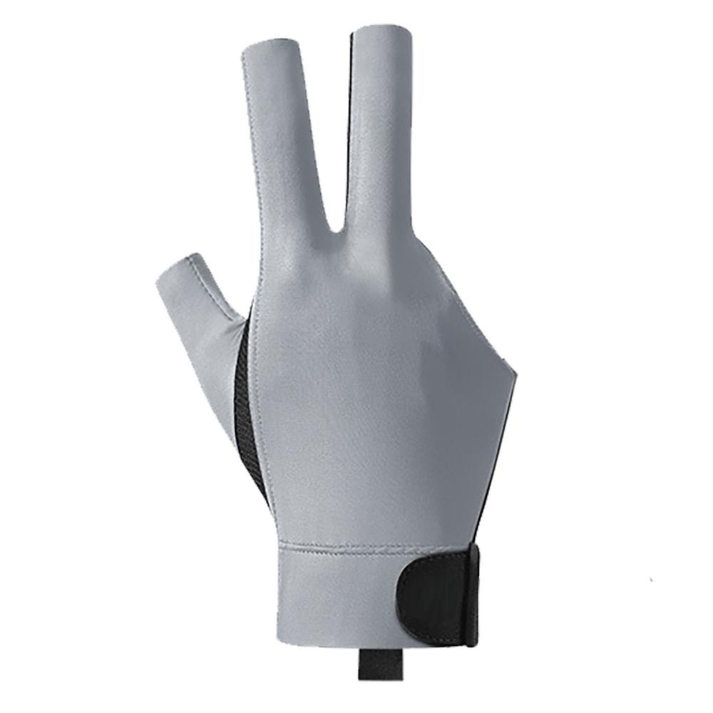Guantes de billar profesionales de 3 dedos, accesorios universales ligeros y antideslizantes para mano derecha