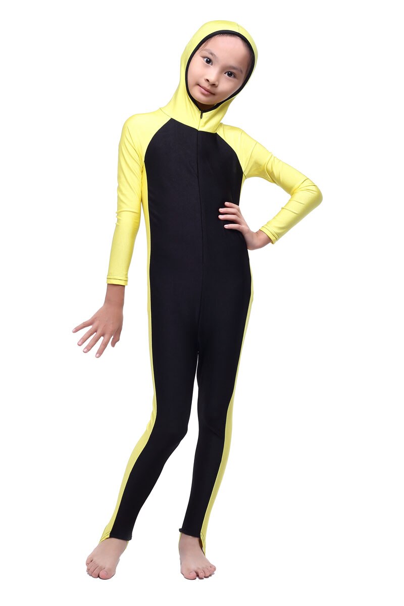 Burkini para niñas, bañador modesto musulmán, Hijab, Mayo islámico, Boerkini, traje de baño de una pieza,: muslim swimsuit / XL