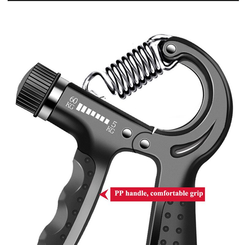 Adjustable Handle Strengthener Counter Finger Gym Muscle Fitness Training Wrist Gripper Hand Exercise Fitness Training Kits