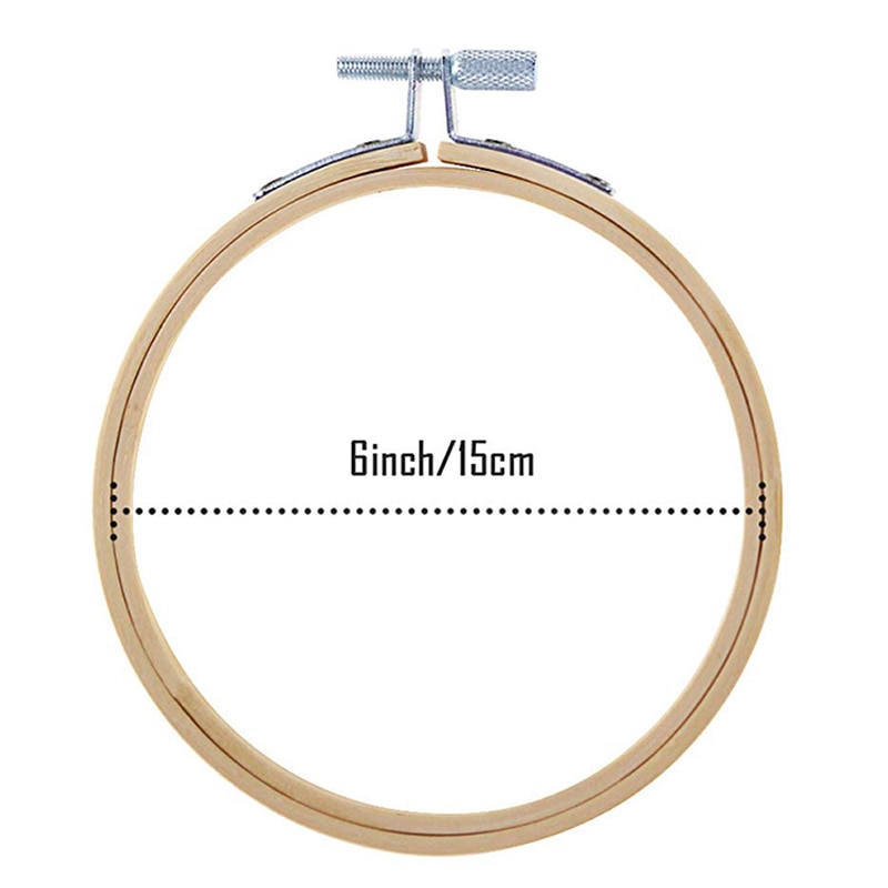 14 Pieces 6 Inch Embroidery Hoops Bulk Cross Stitch Hoop Ring For For Embroidery and Cross Stitch