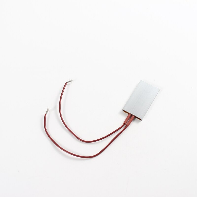50x30mm 24V 230 Degree Celsius Aluminum PTC Heater Element Constant Thermostat Thermistor Air Heating Sensor With Shell 50*30mm