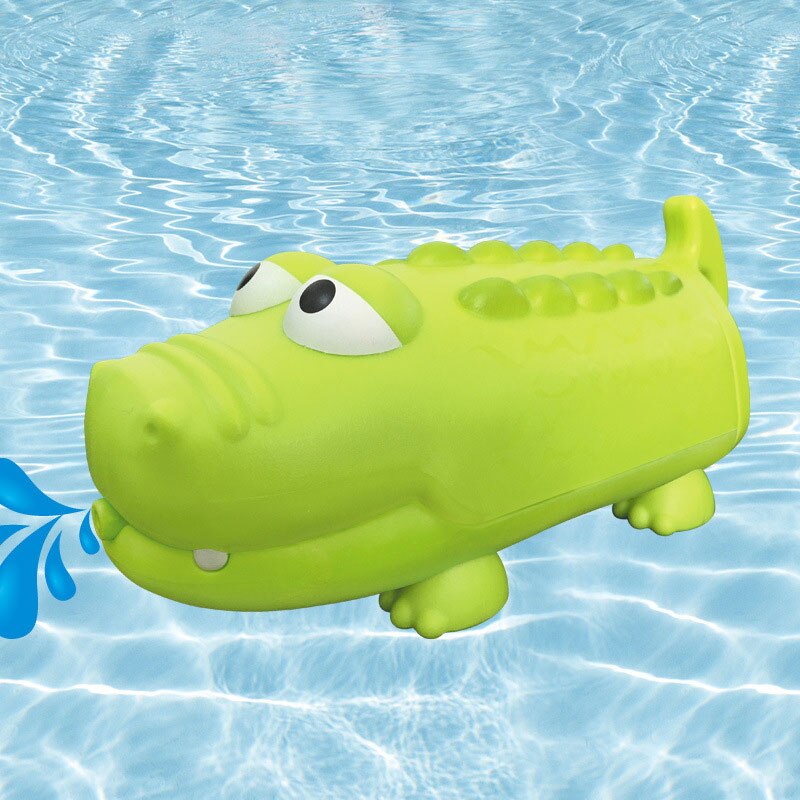 Baby bath toys Shark Crocodile Water Guns toys for kids outdoor toys Swimming pool toy for Summer Child Playing: crocodile