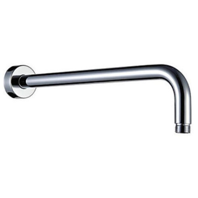 En Retail Glanschroom 37Cm Messing Douche Houder Bar Wall Mounted Douche Arm