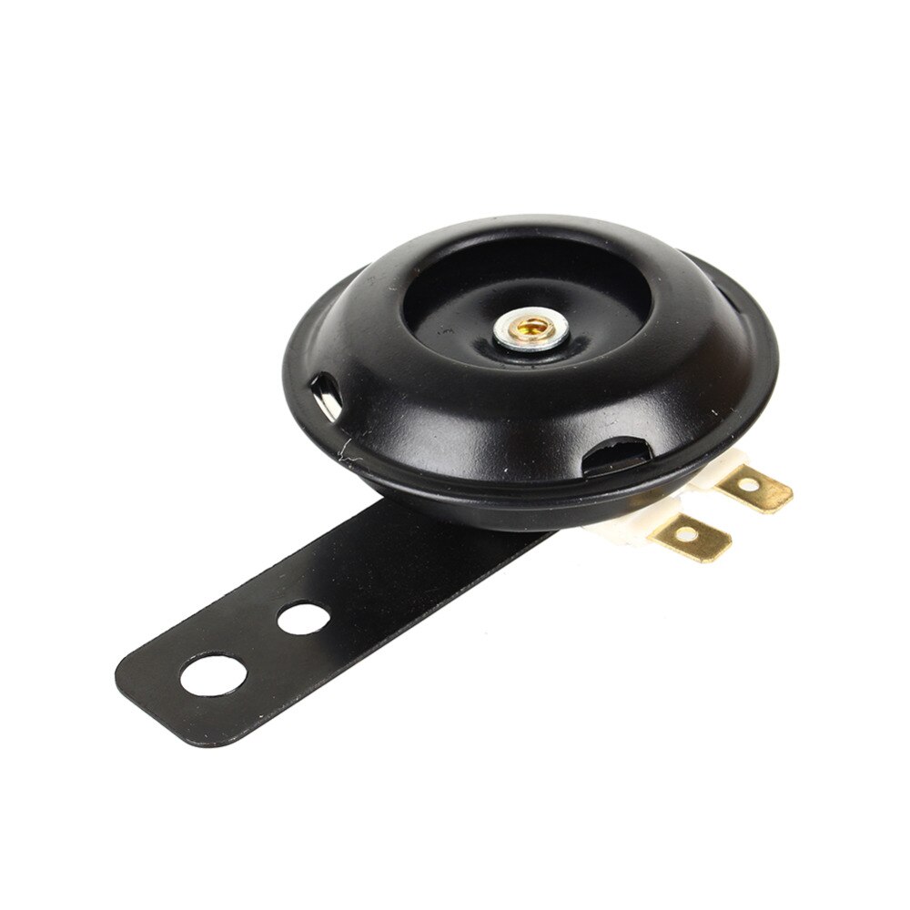 12v Motorcycle Horn Super Loud Motorcycle Horn 105dB Scooter Moped Dirt Bike ATV Motorcycle Air Horns 70mm A24 Black