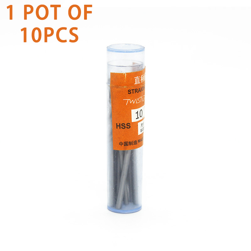 10 Uds HSS Micro broca helicoidal 0,3-2,9mm acero de alta velocidad PCB Mini taladro herramientas de joyería broca Dremel: 9 mm