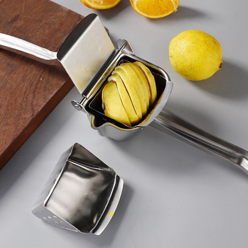Orange Juicer Fruit Press Processor Apple Fruit Tool 304 Stainless Steel Manual Juicer Lemon Citrus Orange Squeezer
