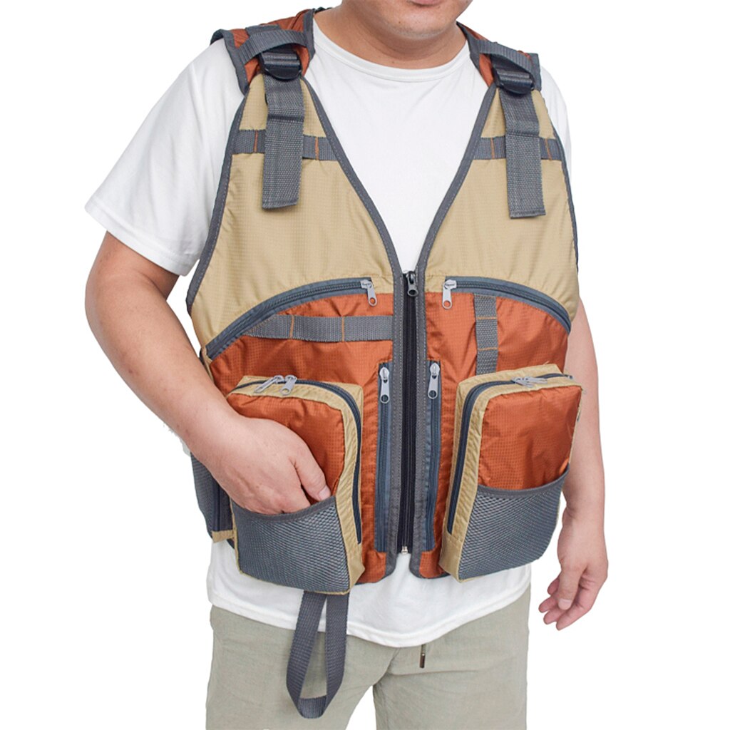 Fly Fishing Backpack Vest Combo Chest Pack for Tackle Gear and Accessories - Quick-Dry &amp; Breathable