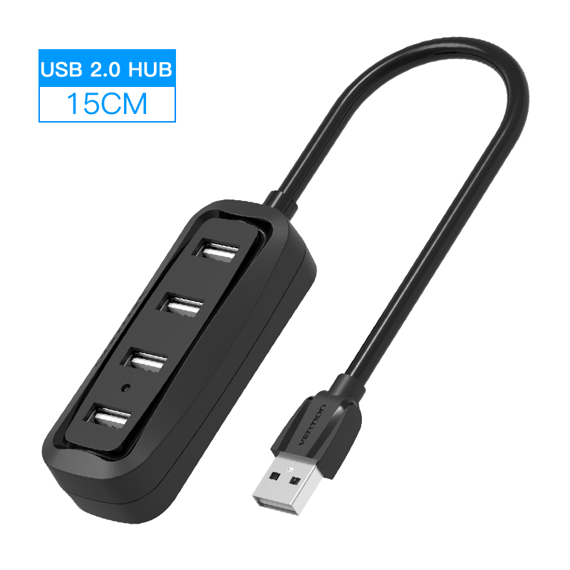 Interventie 4-Port Usb Hub 3.0 2.0 Ultra Slim Data Hub Type-C Hub Voor Macbook, mac Pro/Mini, Imac, Oppervlak Pro, Xps, Notebook Pc, Usbc Hub: VAS-J43-B015