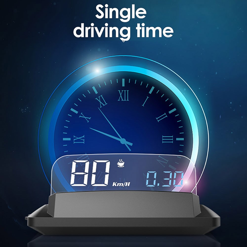 H400G Auto Hud Hd Screen Head Up Display OBD2 + Gps Systeem Snelheid Display Head Up Display Hud Voor Alle auto 'S