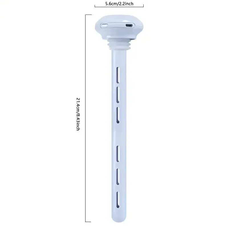 Humidificateur à brume portable super silencieux pour bureau, chambre à coucher, voiture et voyage - Longueur réglable, aucune bouteille d'eau nécessaire - Améliore