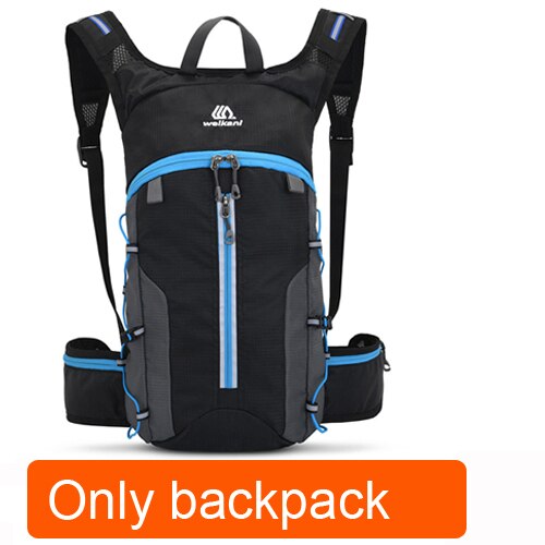 10L Cycling Hydration Bag Sport Reflective Camping Backpack For Bicycle Women Men Bike Outdoor Running Hiking Rucksack: only blue backpack